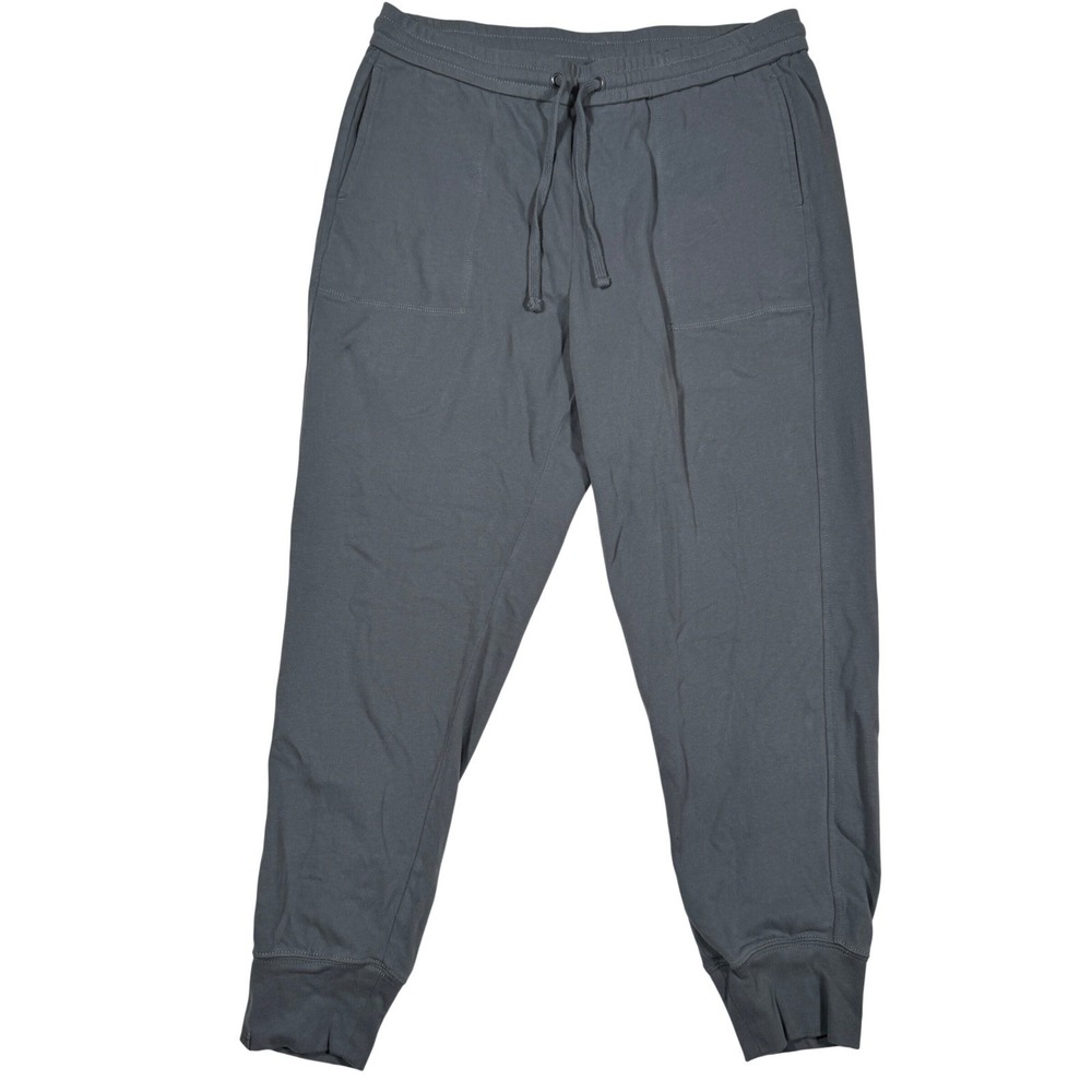 Barefoot Dreams Womens cotton joggers gray lounge pants 100% Cotton